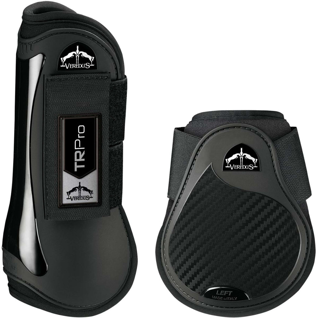 Veredus Protèges-Tendons TR PRO Front Noir