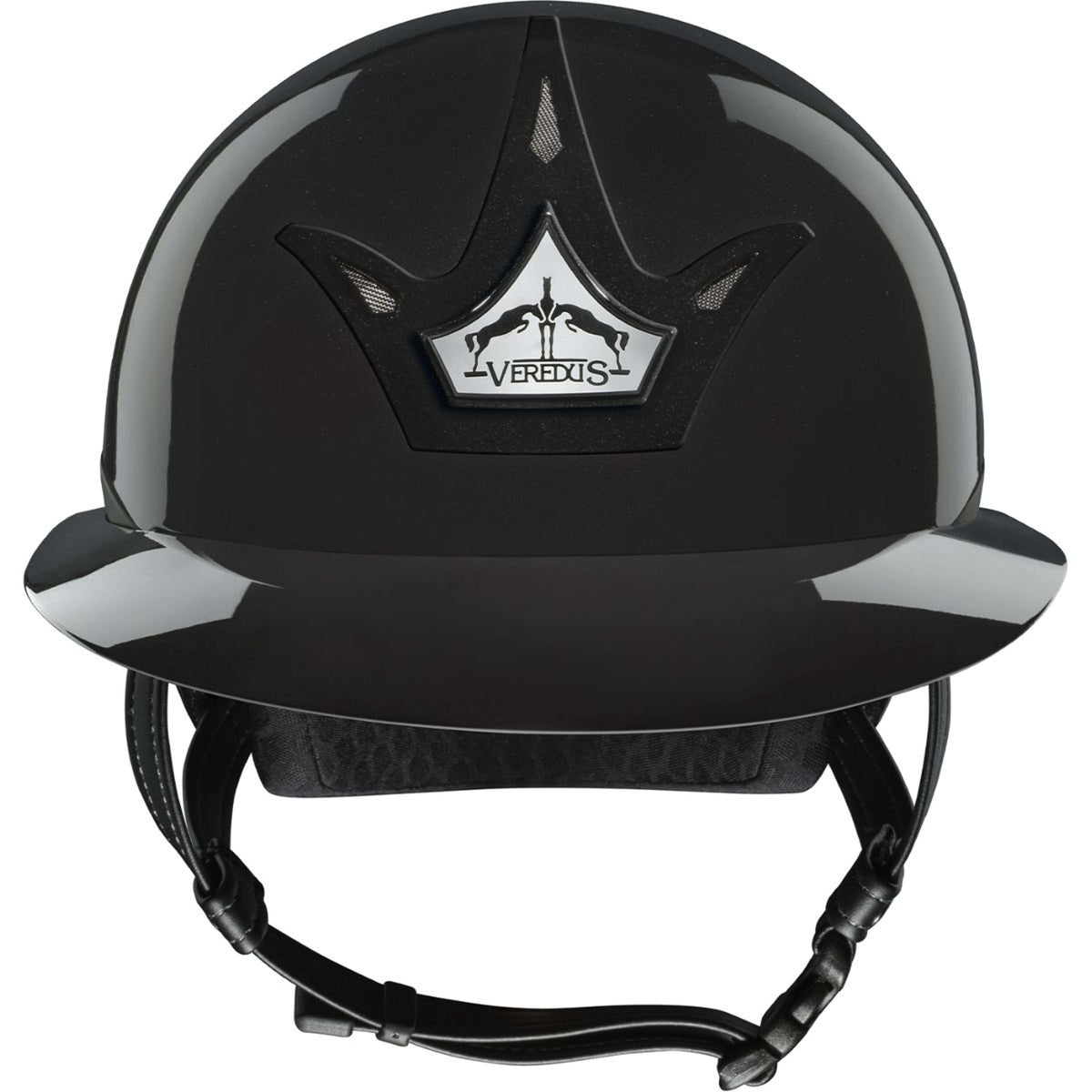Veredus Bombe Vita Visiére Large Noir Laqué