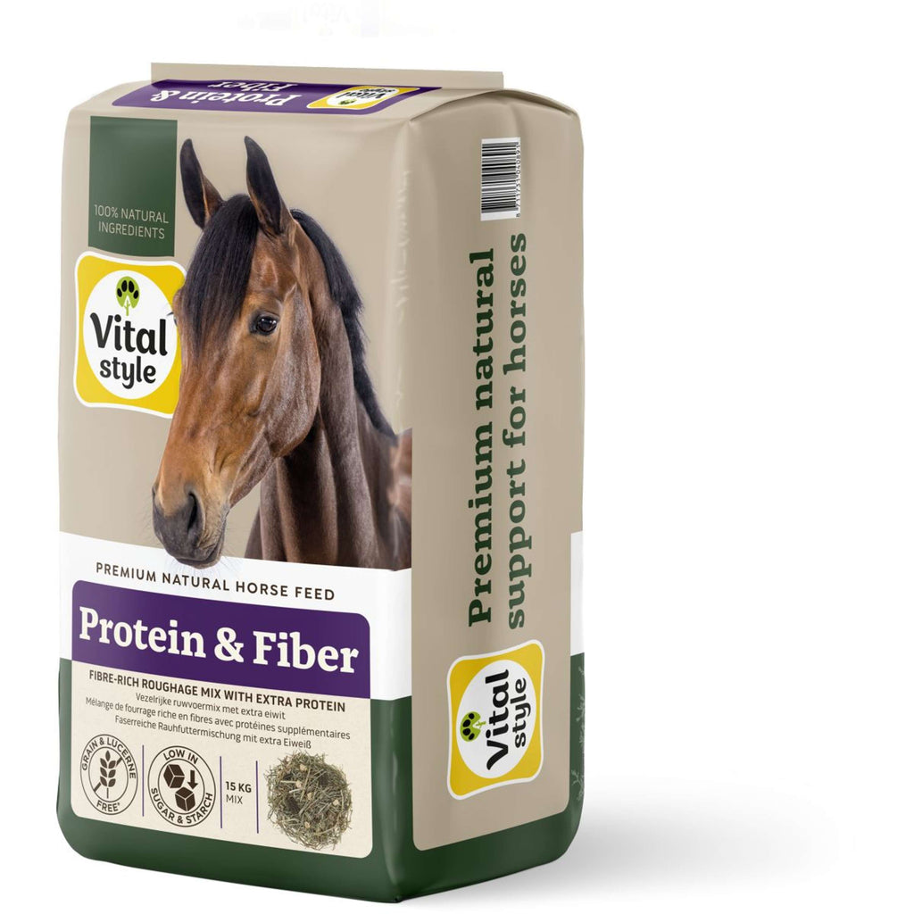 Vitalstyle Mélange de Fourrage Grossier Protein & Fiber