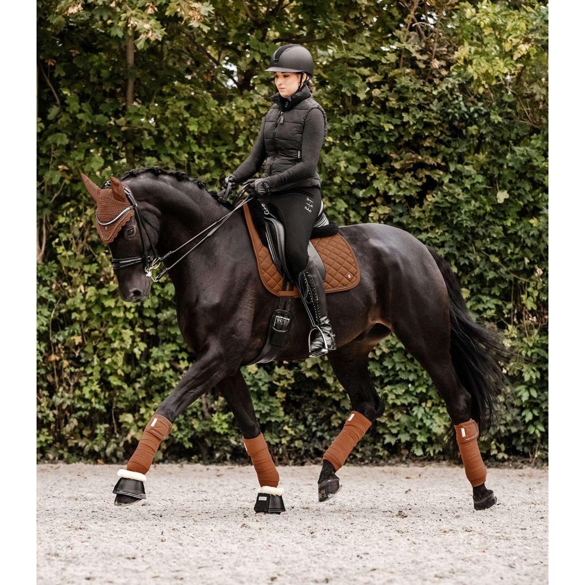 Waldhausen Tapis de Selle Nepal Dressage Cinnamon