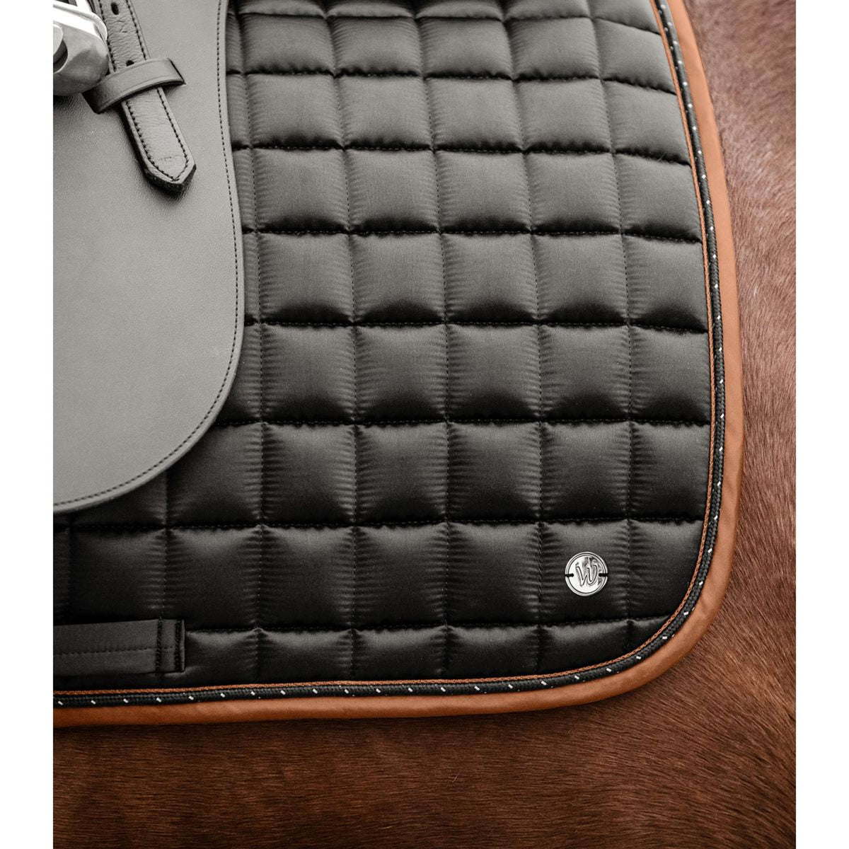 Waldhausen Tapis de Selle Palermo Dressage Noir