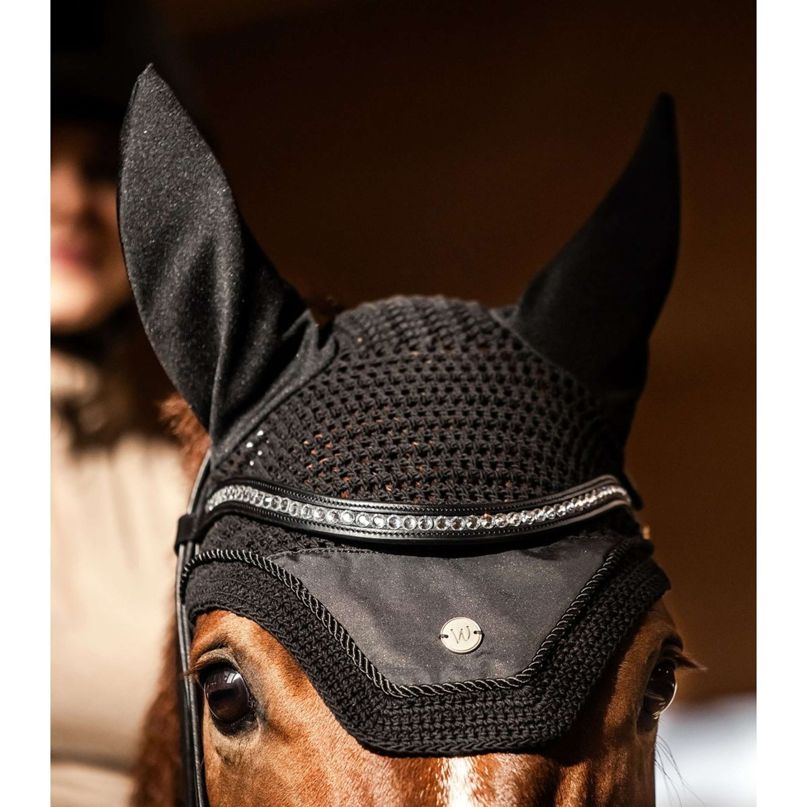 Waldhausen Bonnet Anti-Mouches Phoenix Noir Waldhausen Bonnet Anti-Mouches Phoenix Noir