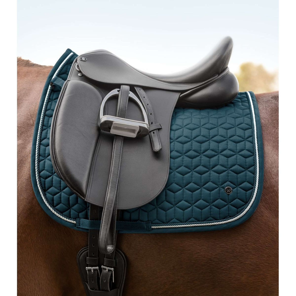 Waldhausen Tapis de Selle Philadelphia Dressage Petrol Blue