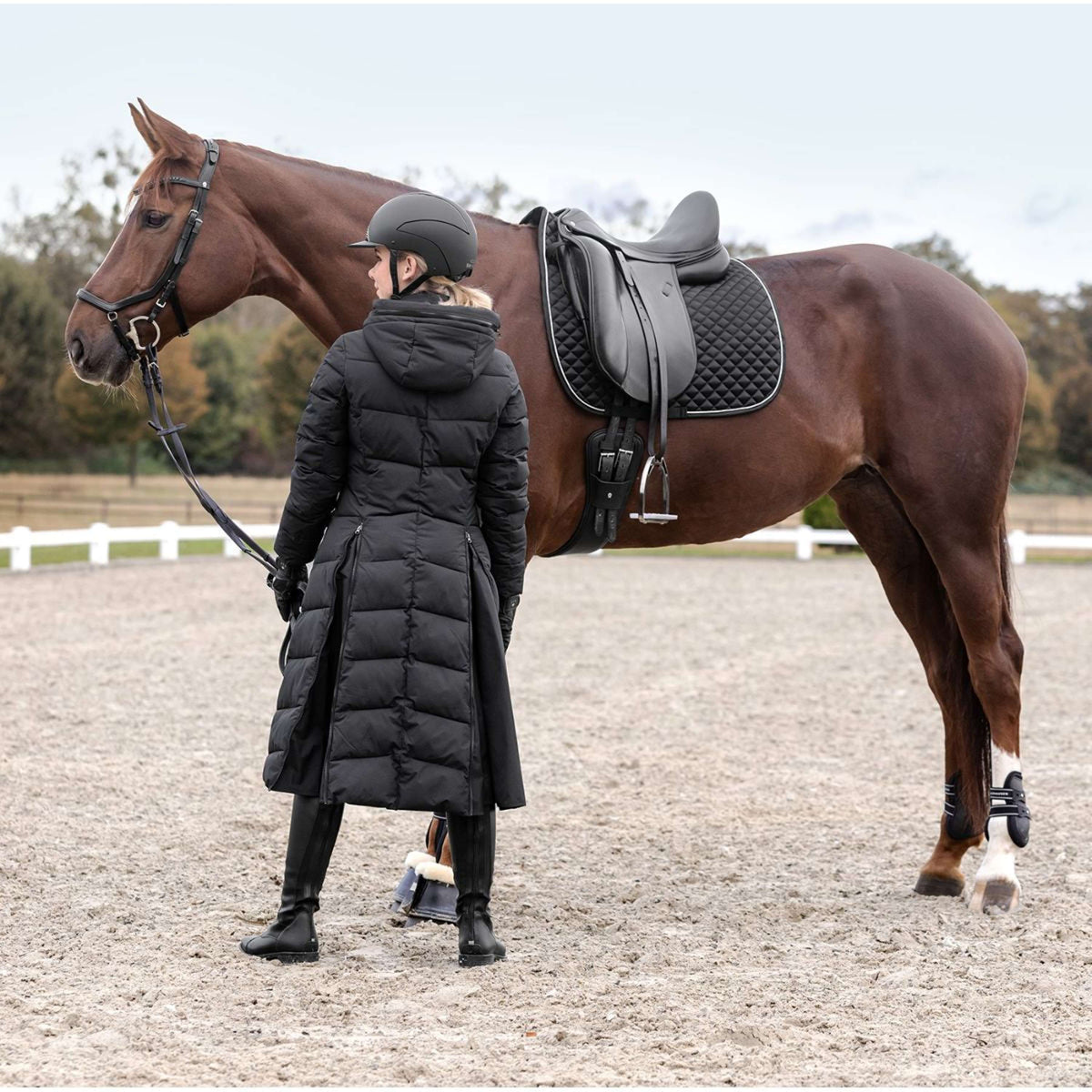 Waldhausen Tapis de Selle Felix Glam Dressage Noir