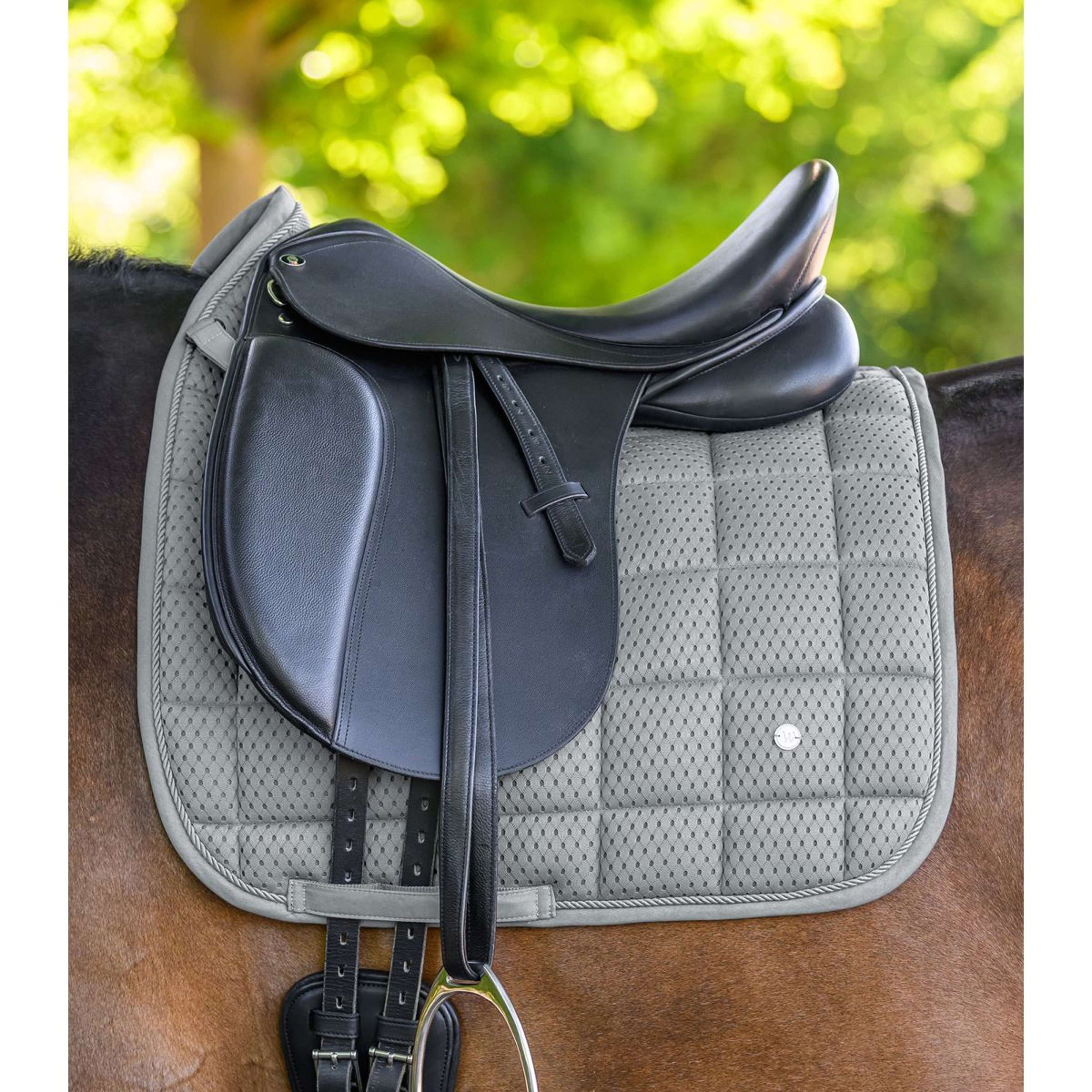 Waldhausen Tapis de Selle Breath Performance Dressage Chrome Grey