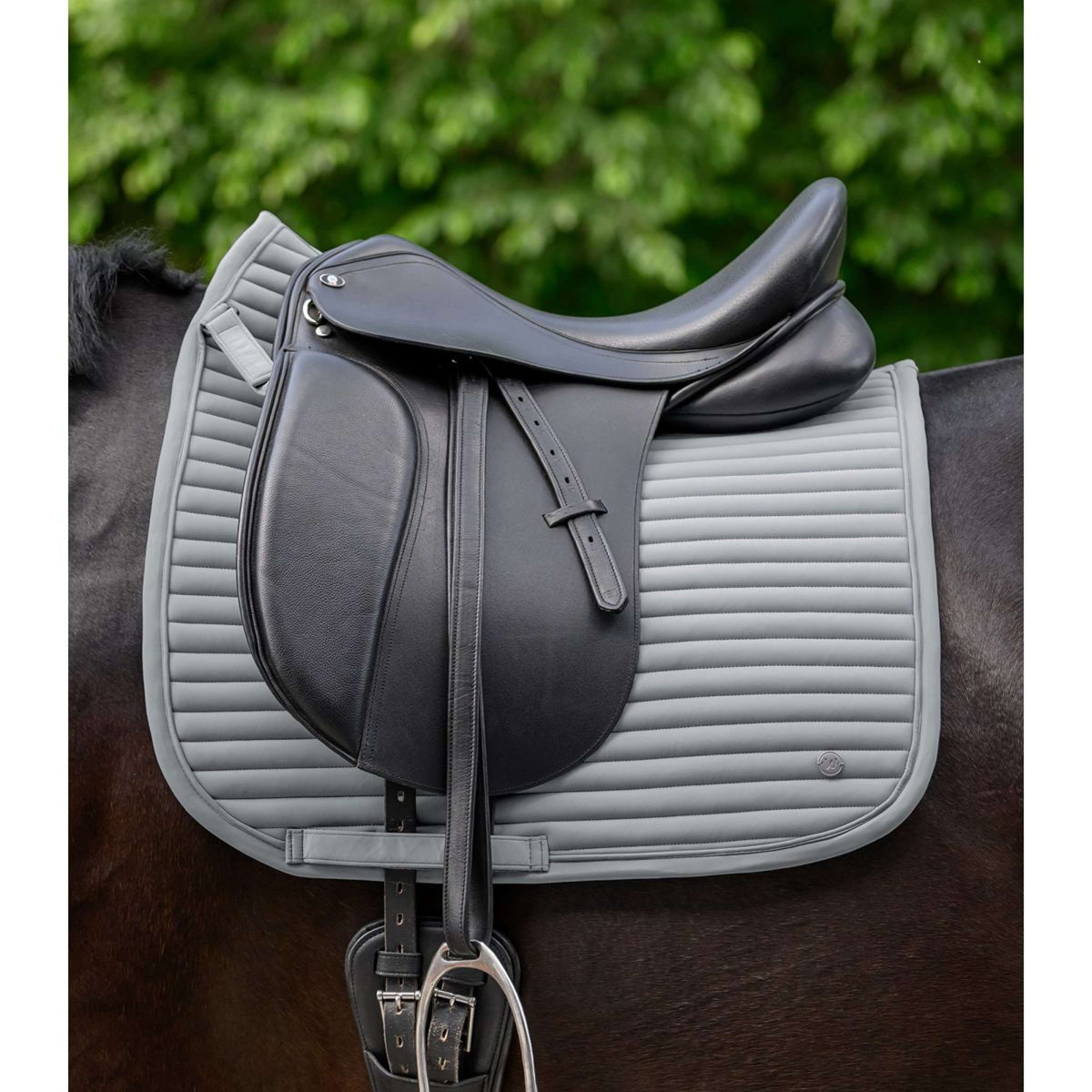 Waldhausen Tapis de Selle Trinidad Dressage Chrome Grey