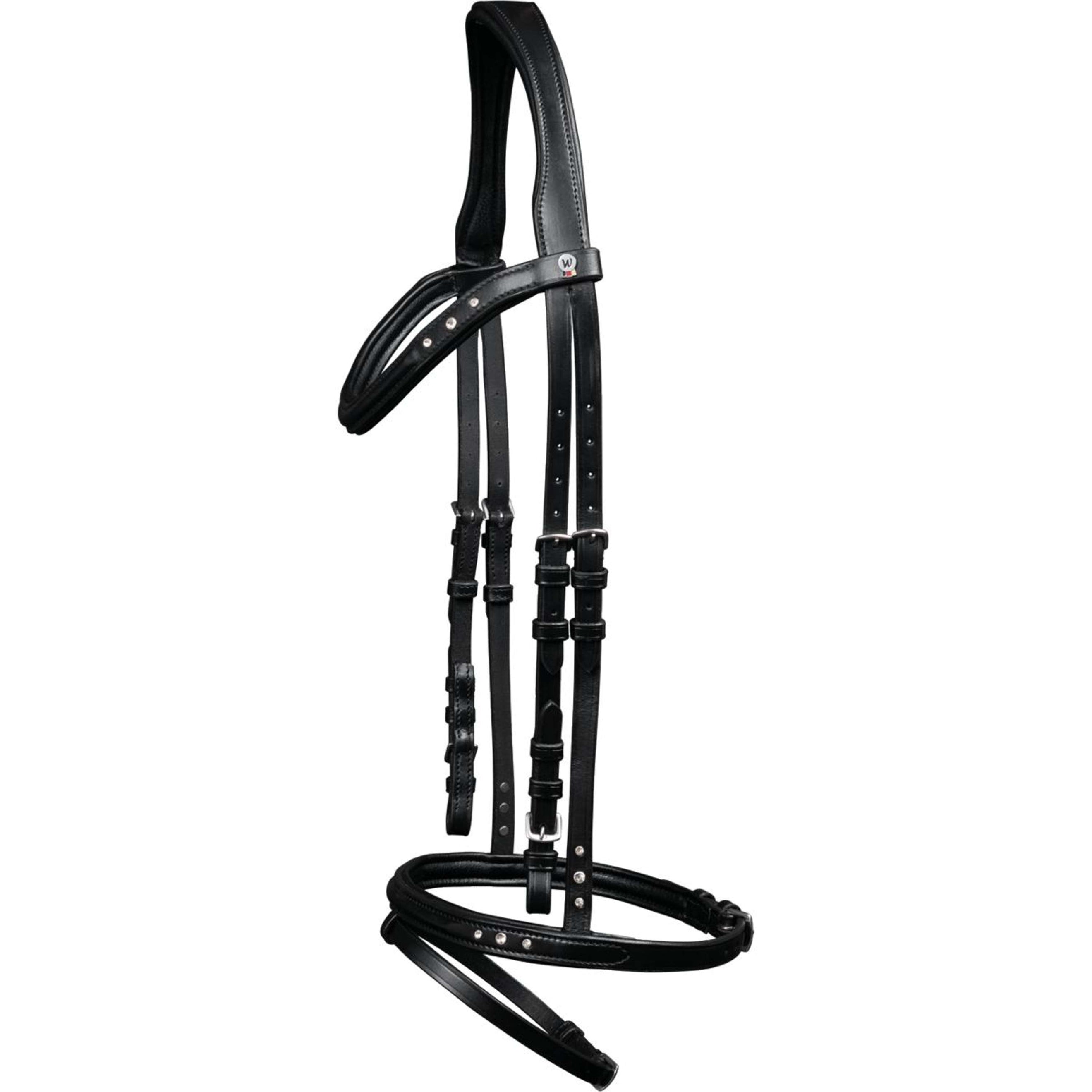 Waldhausen Bridon Stone Noir/Argent Waldhausen Bridon Stone Noir/Argent