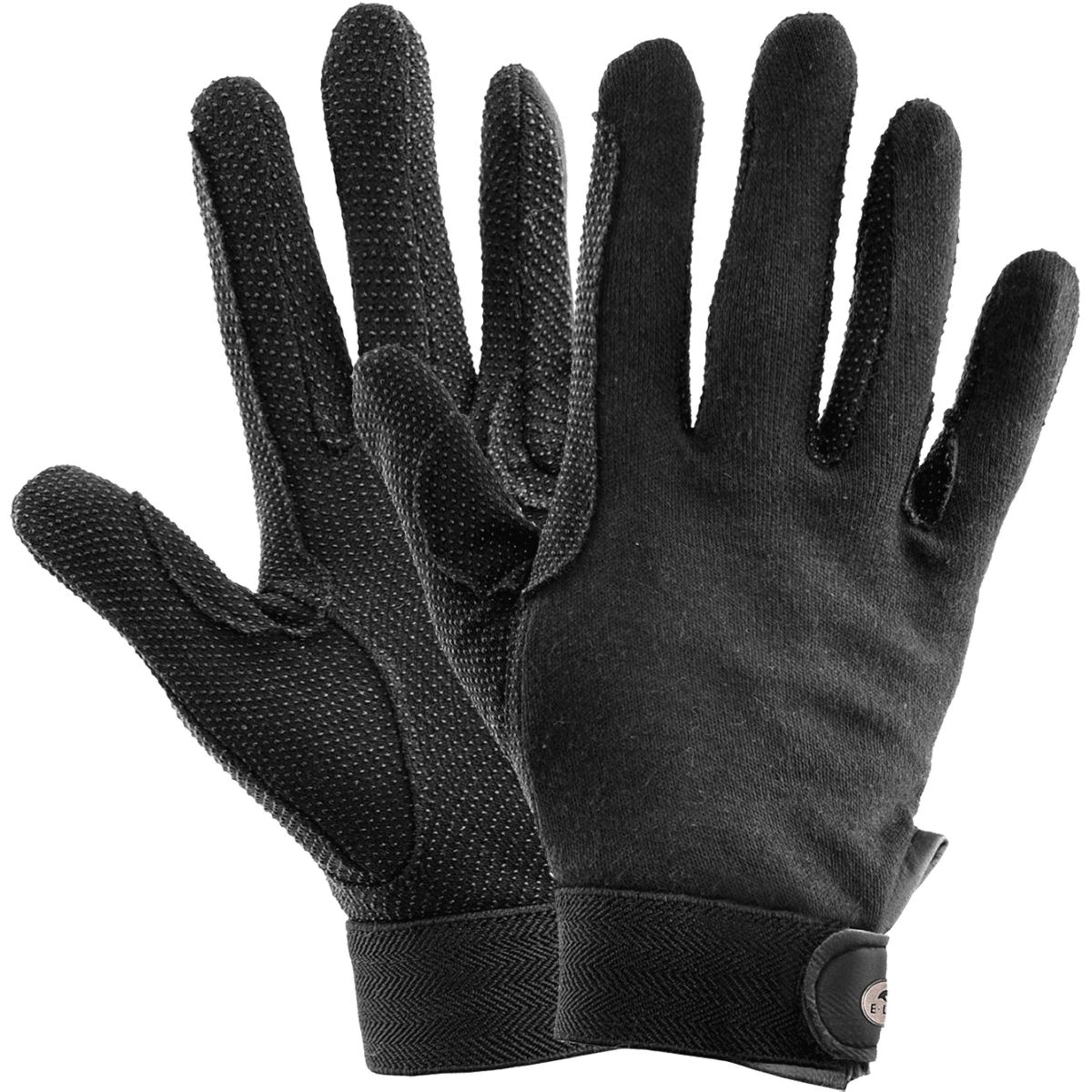 ELT Gants d'Équitation Picot Winter Noir