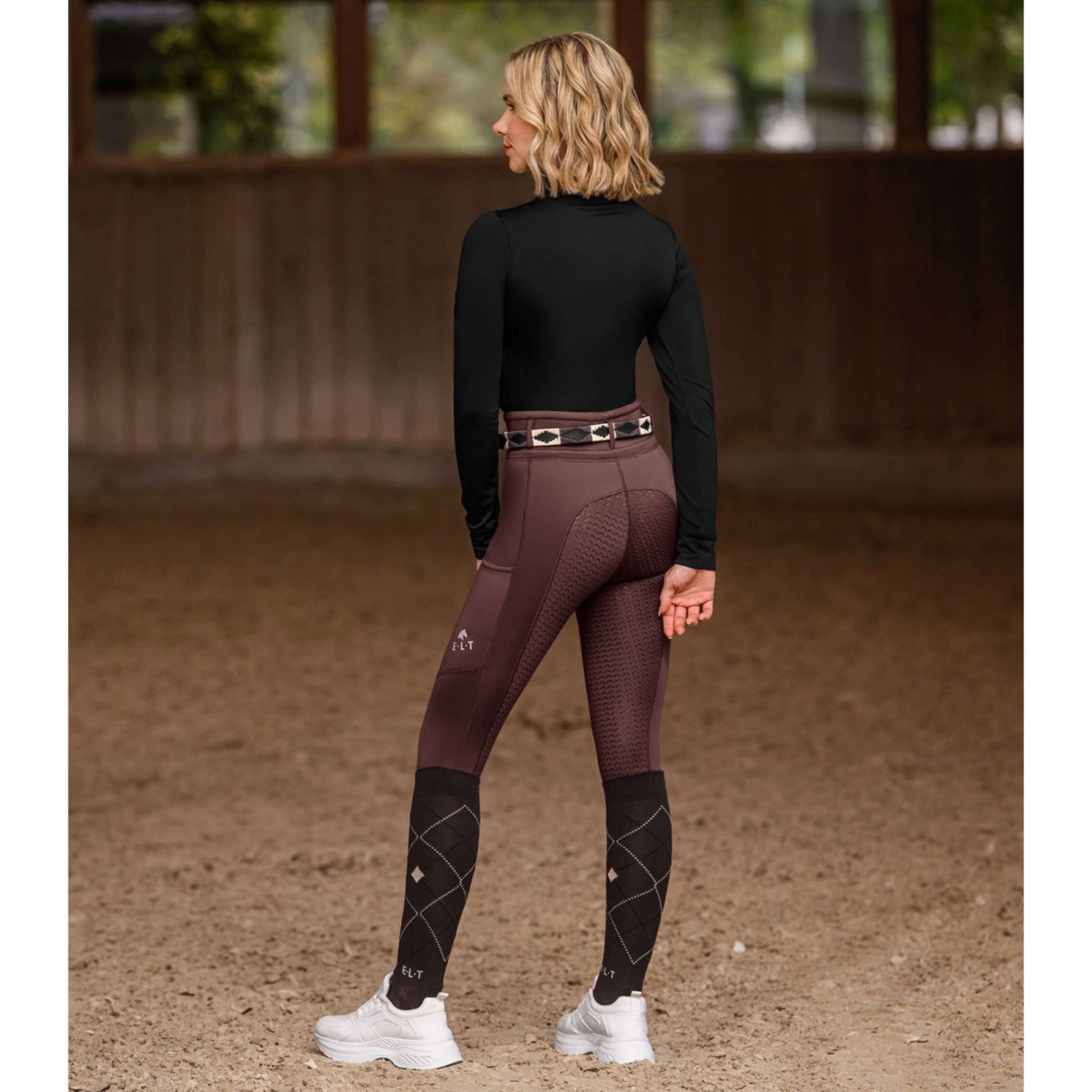 ELT Legging d'Équitation Ella Mahogany ELT Legging d'Équitation Ella Mahogany