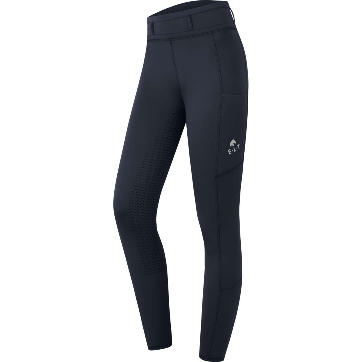 ELT Leggings d'équitation Thermo Ella Bleu Nuit