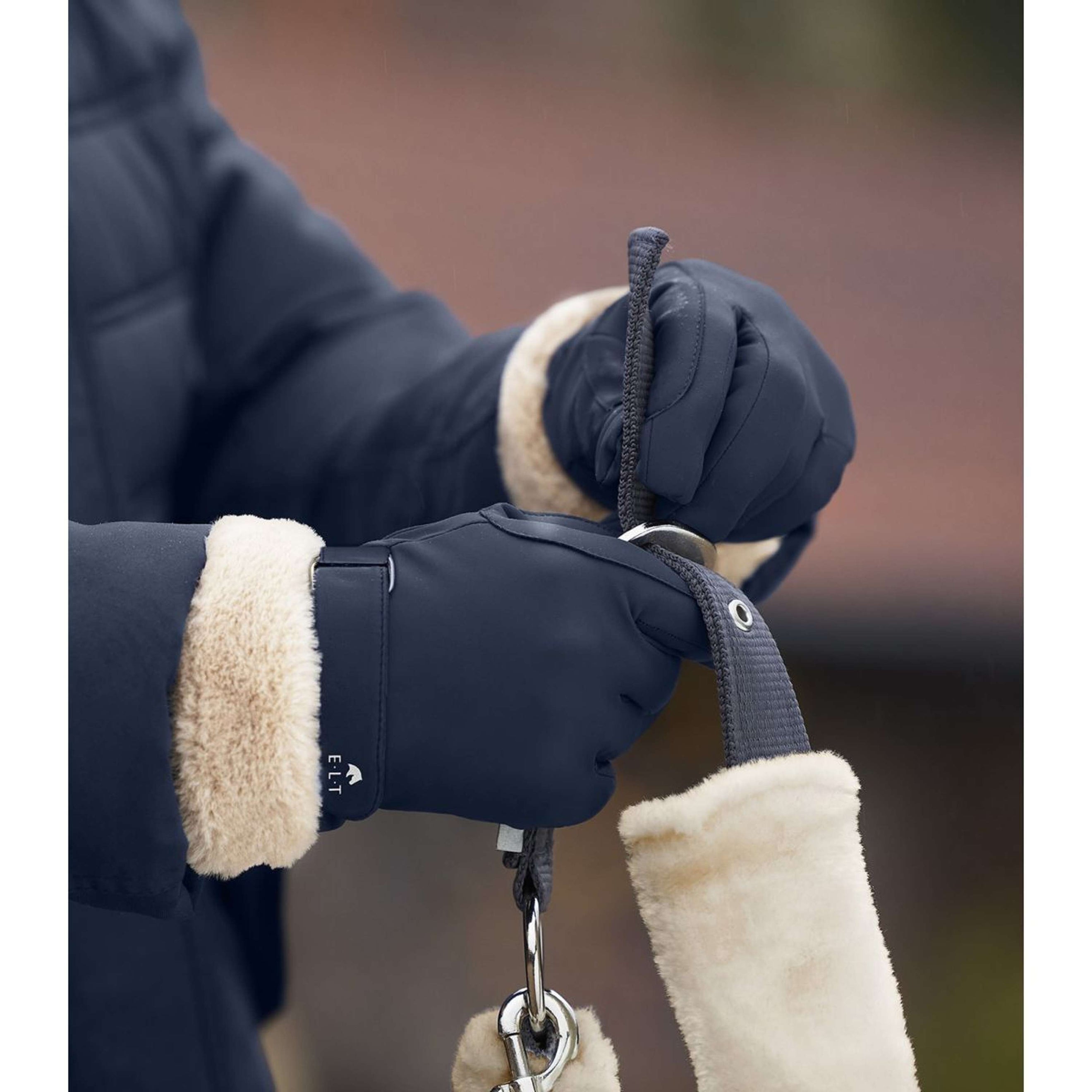 ELT Gants d'Équitation St. Moritz Bleu Nuit