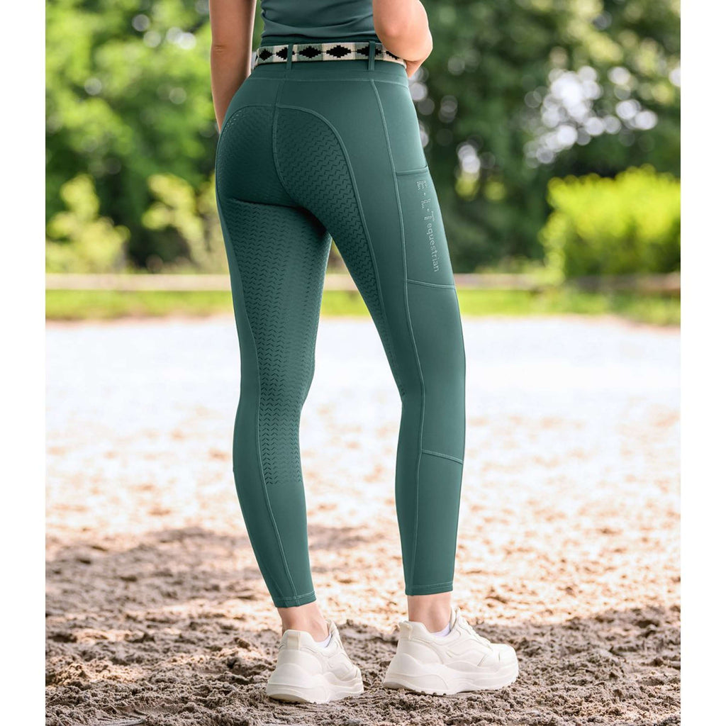 ELT Legging d'Équitation Ella Glam Pine Green