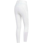 ELT Pantalon d'Équitation Mathilda Glam Taille Haute Blanc