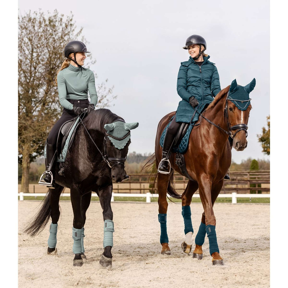 ELT Veste Longue Oslo Petrol Blue