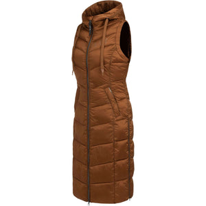 ELT Gilet Sans Manches Long Ostende Cinnamon