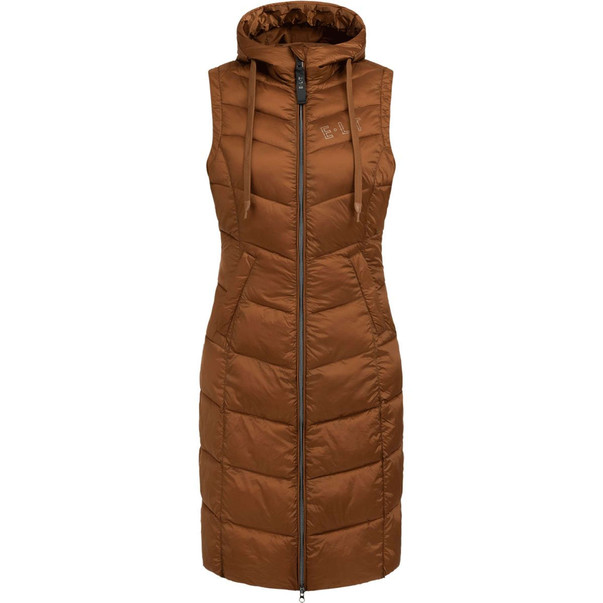 ELT Gilet Sans Manches Long Ostende Cinnamon