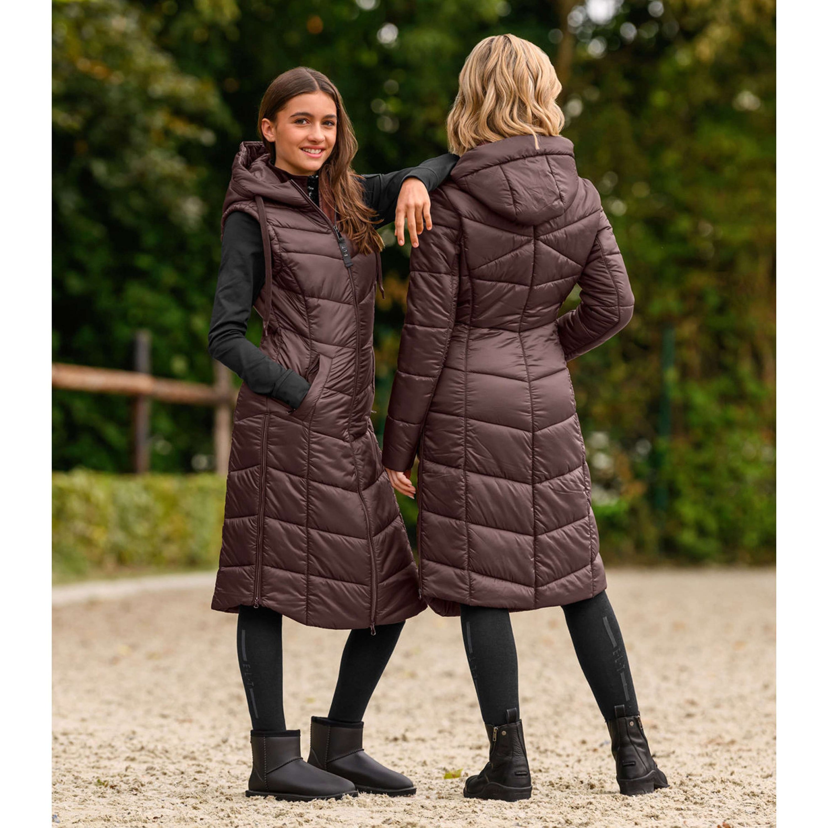 ELT Gilet Sans Manches Long Ostende Mahogany ELT Gilet Sans Manches Long Ostende Mahogany