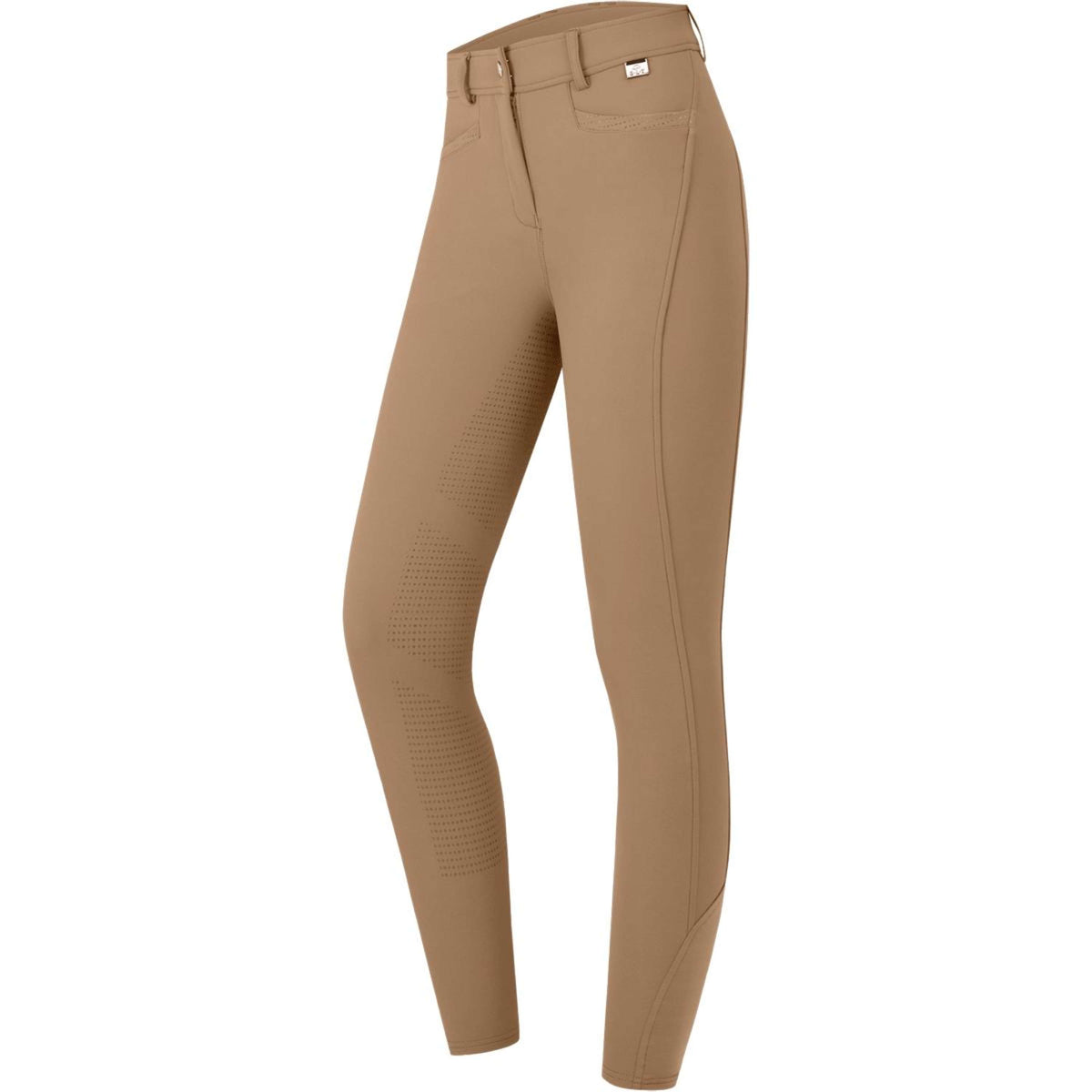 ELT Pantalon d'Équitation Oktavia Silicone Cappuccino