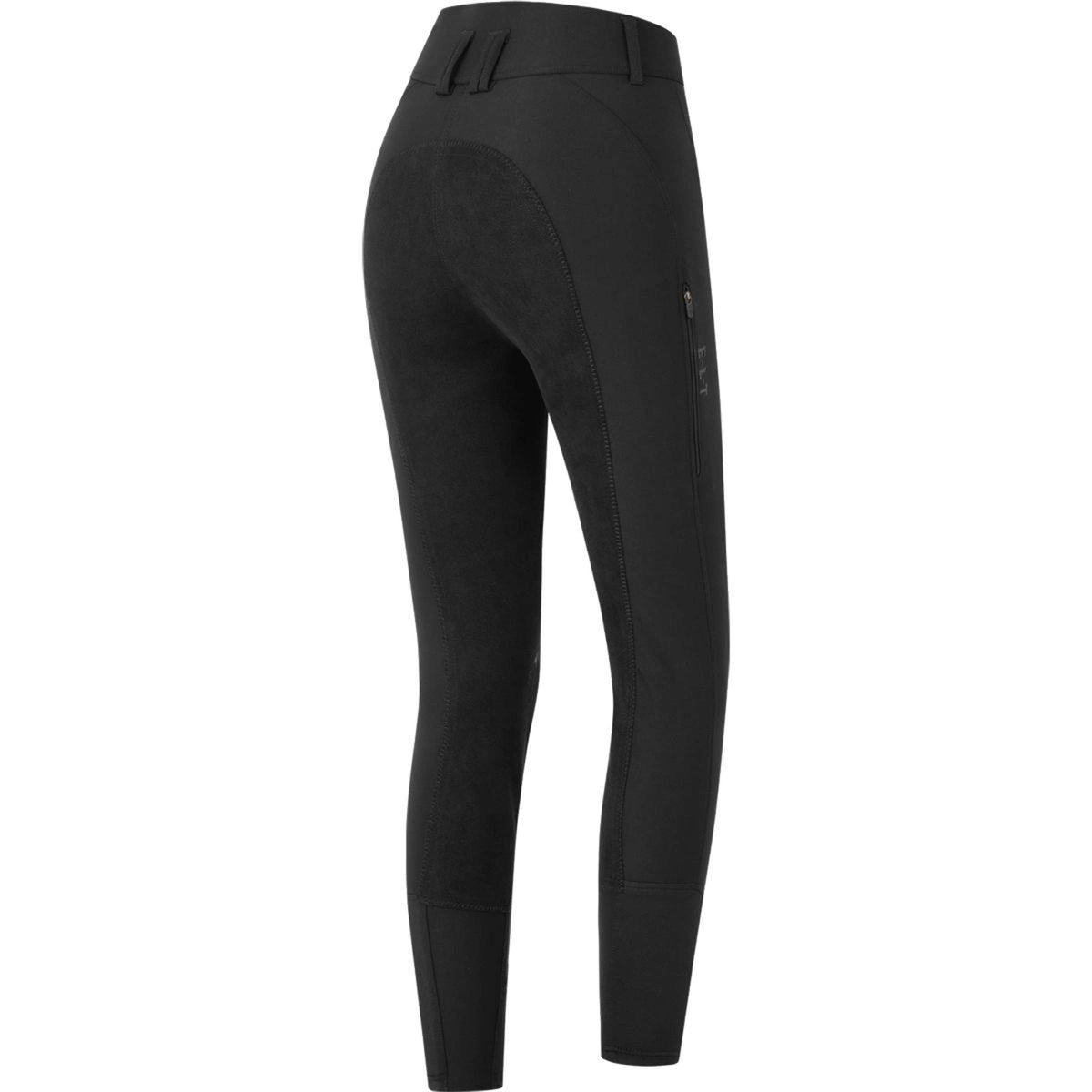 ELT Pantalon d'Équitation Oktavia Curved Taille Haute Noir