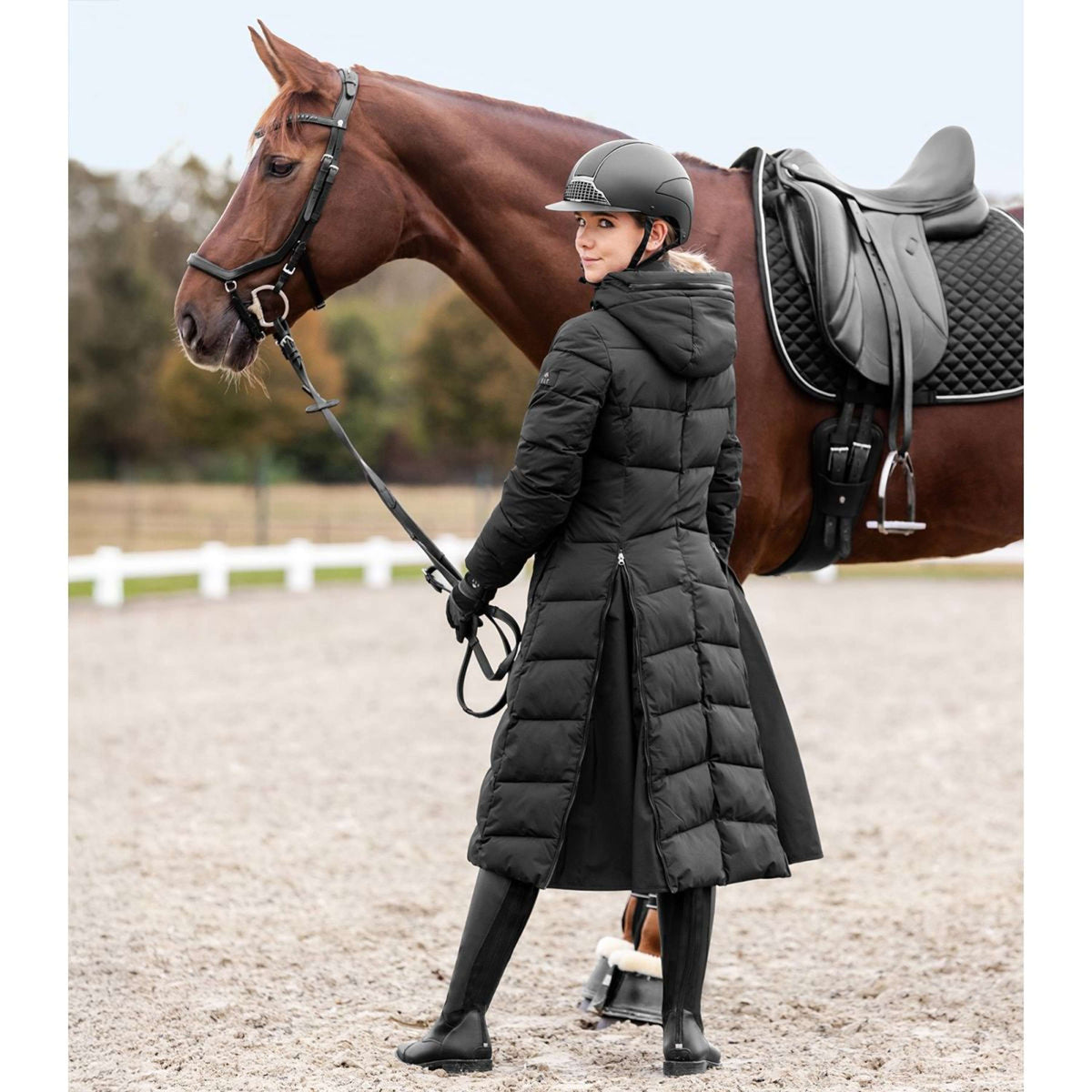 ELT Veste Longue Saphira Advanced Riding Noir