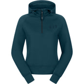 ELT Pull col Hoodie Regensburg Petrol Blue