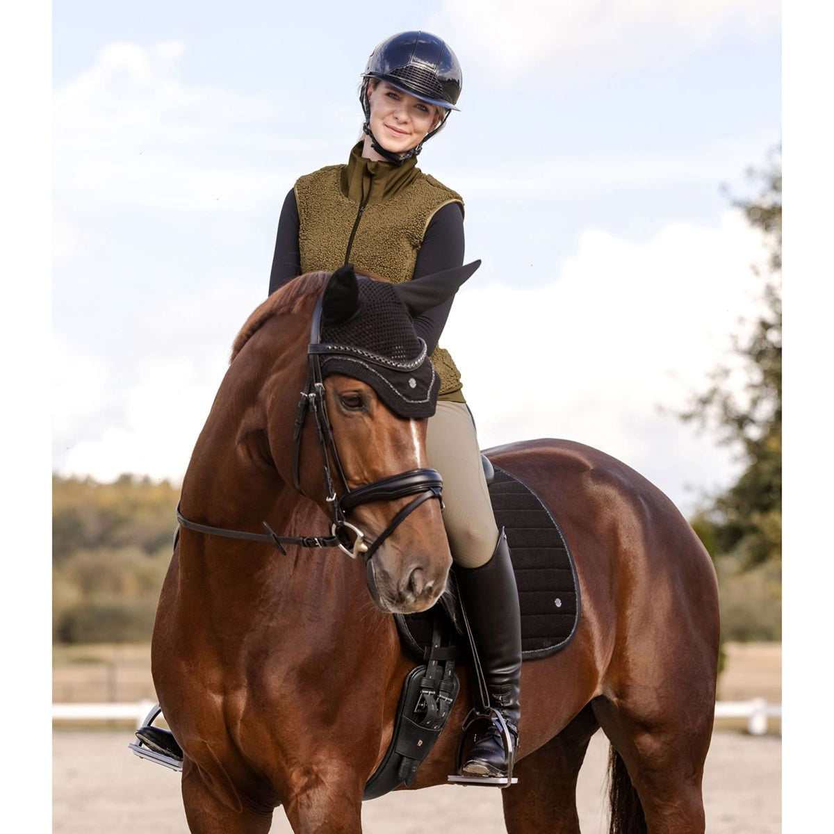 ELT Veste Rotterdam Fleece Khaki Green