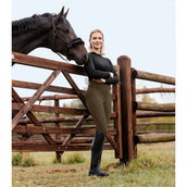 ELT Leggings d'équitation Thermo Rena Vert/Marron