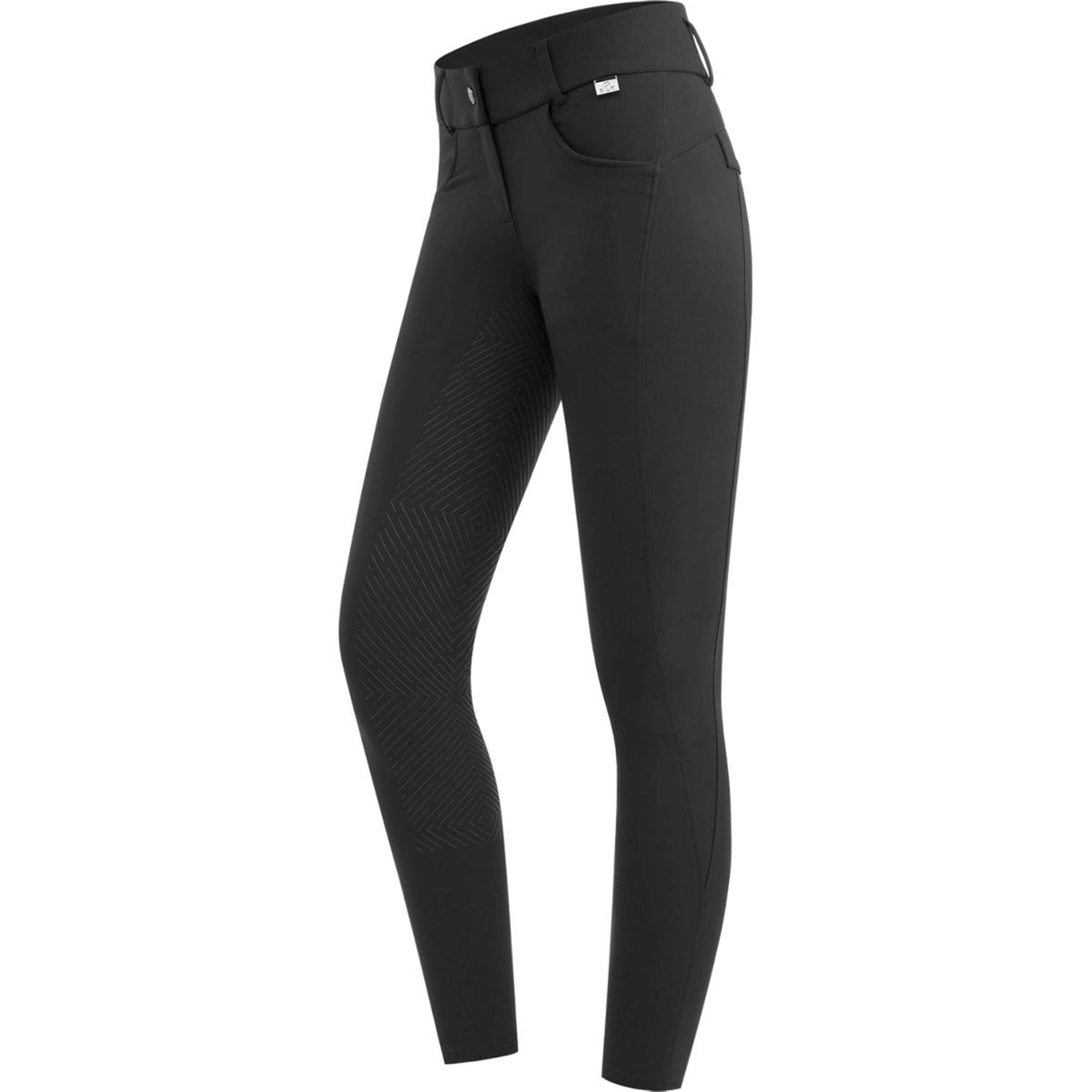 ELT Pantalon d'Équitation Comfort Ride Glam Noir