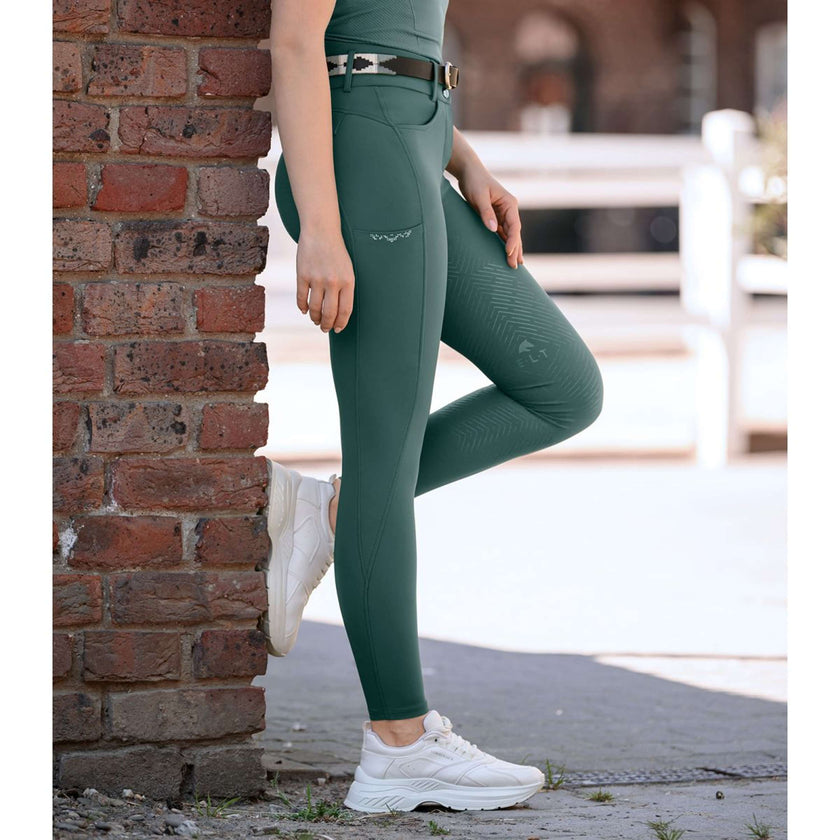 ELT Pantalon d'Équitation Comfort Ride Glam Pine Green ELT Pantalon d'Équitation Comfort Ride Glam Pine Green