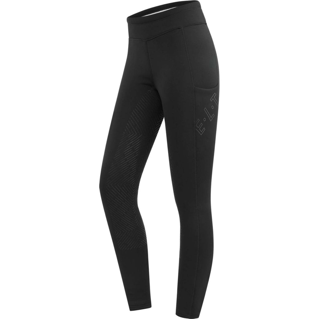 ELT Leggings d'équitation Thermo Teddy Rica Noir