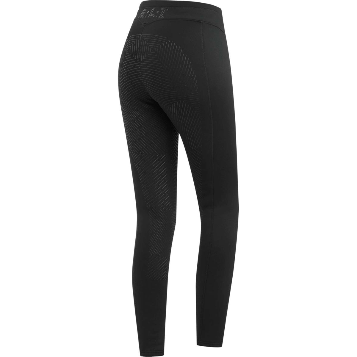 ELT Leggings d'équitation Thermo Teddy Rica Noir