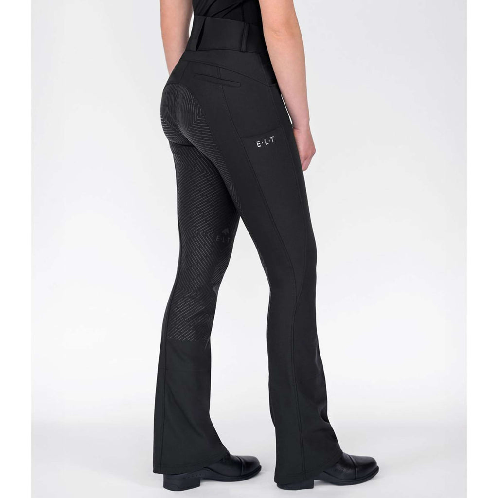 ELT Culotte d'Équitation Jodhpur Comfort Ride silicone Noir
