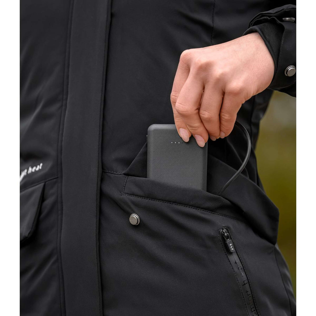 ELT Veste Chauffante Heated Comfort Noir