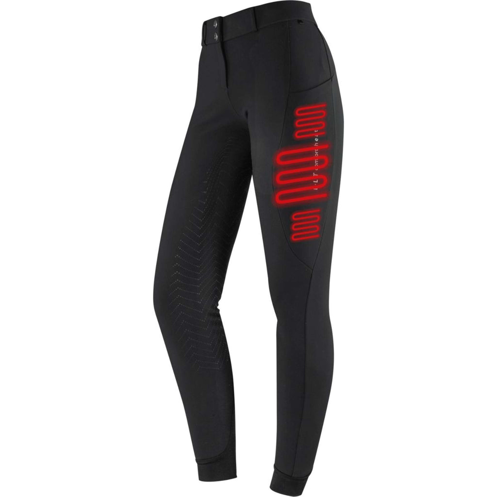 ELT Pantalon d'Équitation Heated Comfort Noir