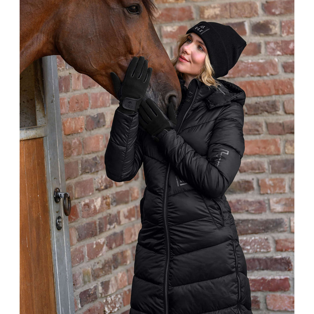 ELT Gants d'Équitation Winter Fleece Noir