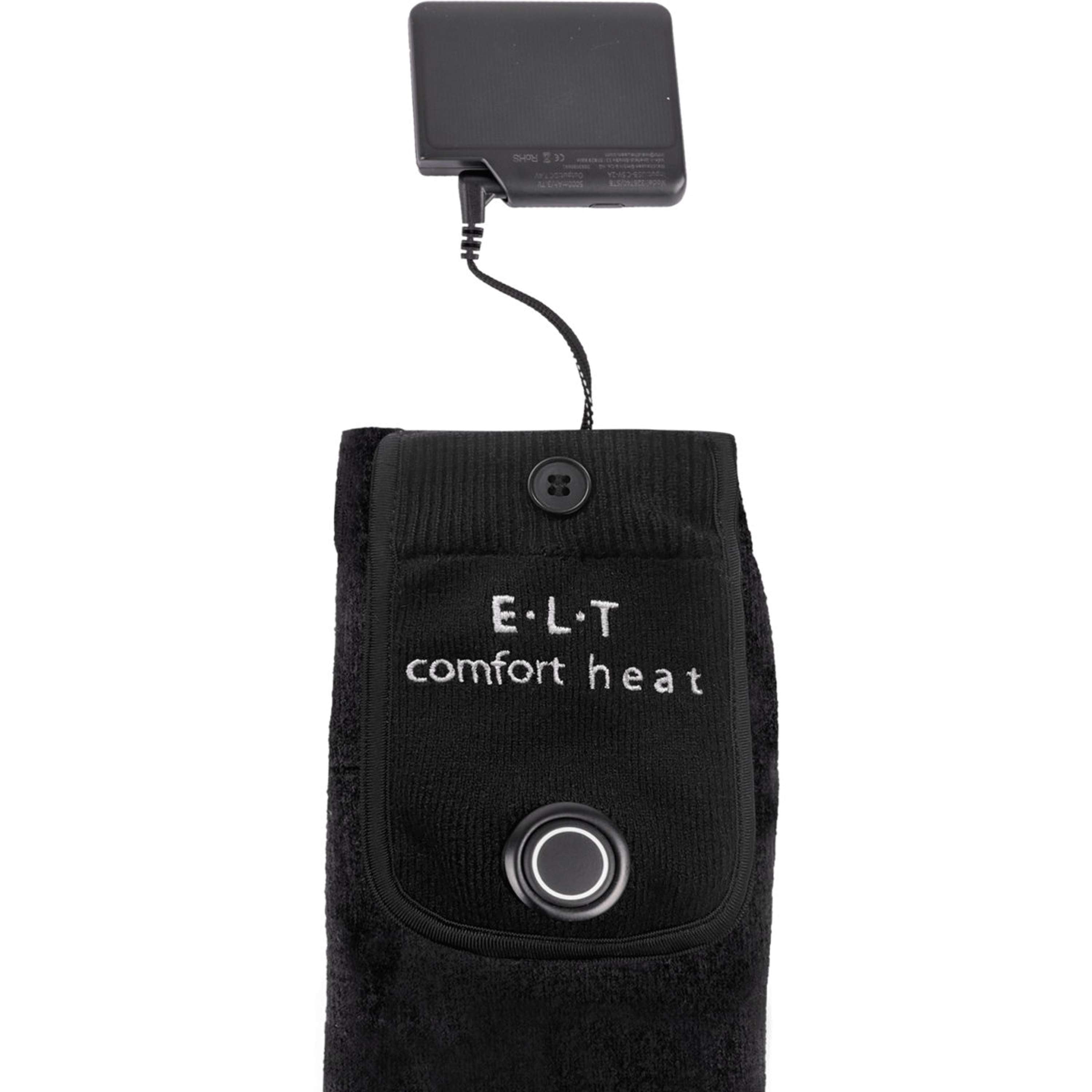 ELT Chaussettes Chauffantes Comfort Heat Noir