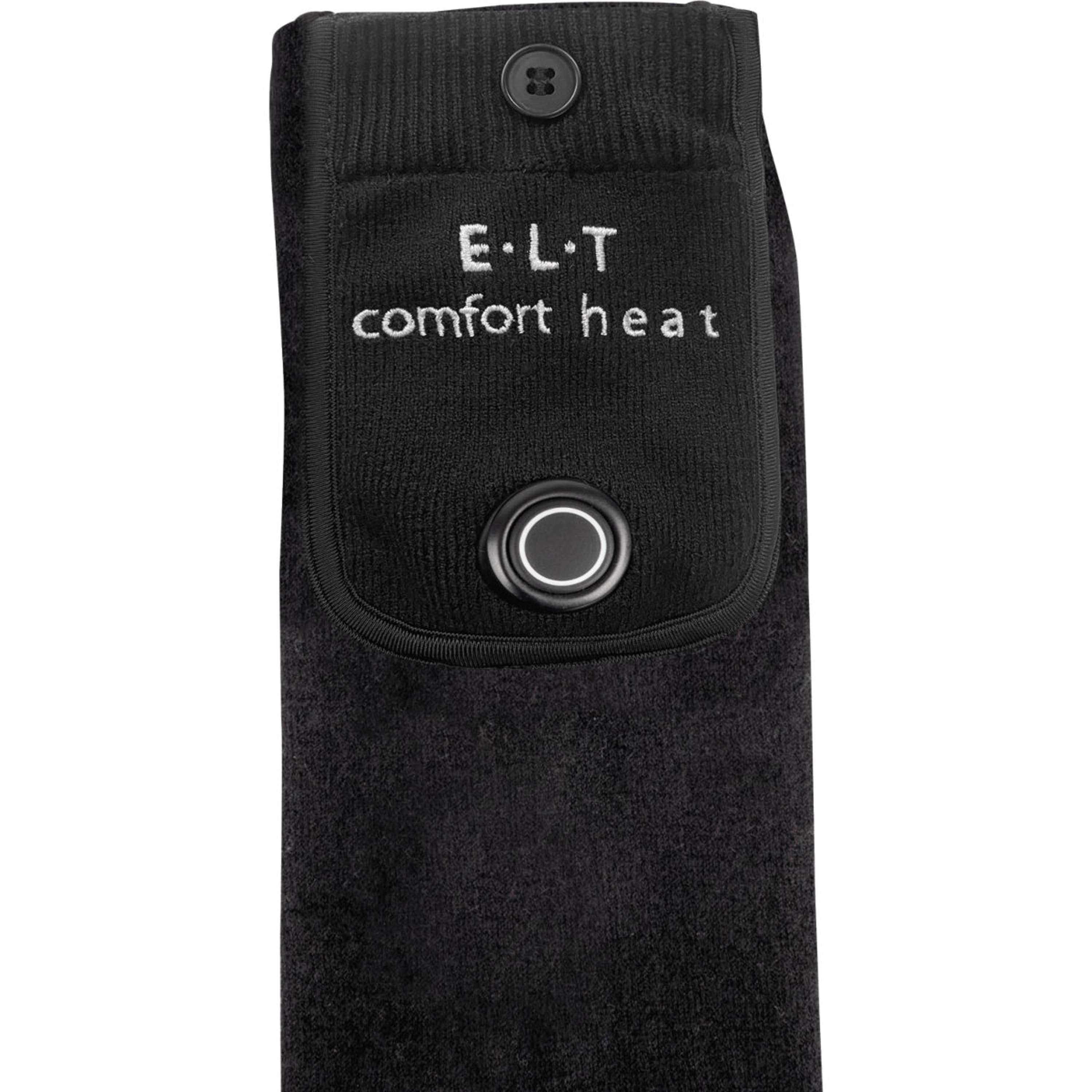 ELT Chaussettes Chauffantes Comfort Heat Noir