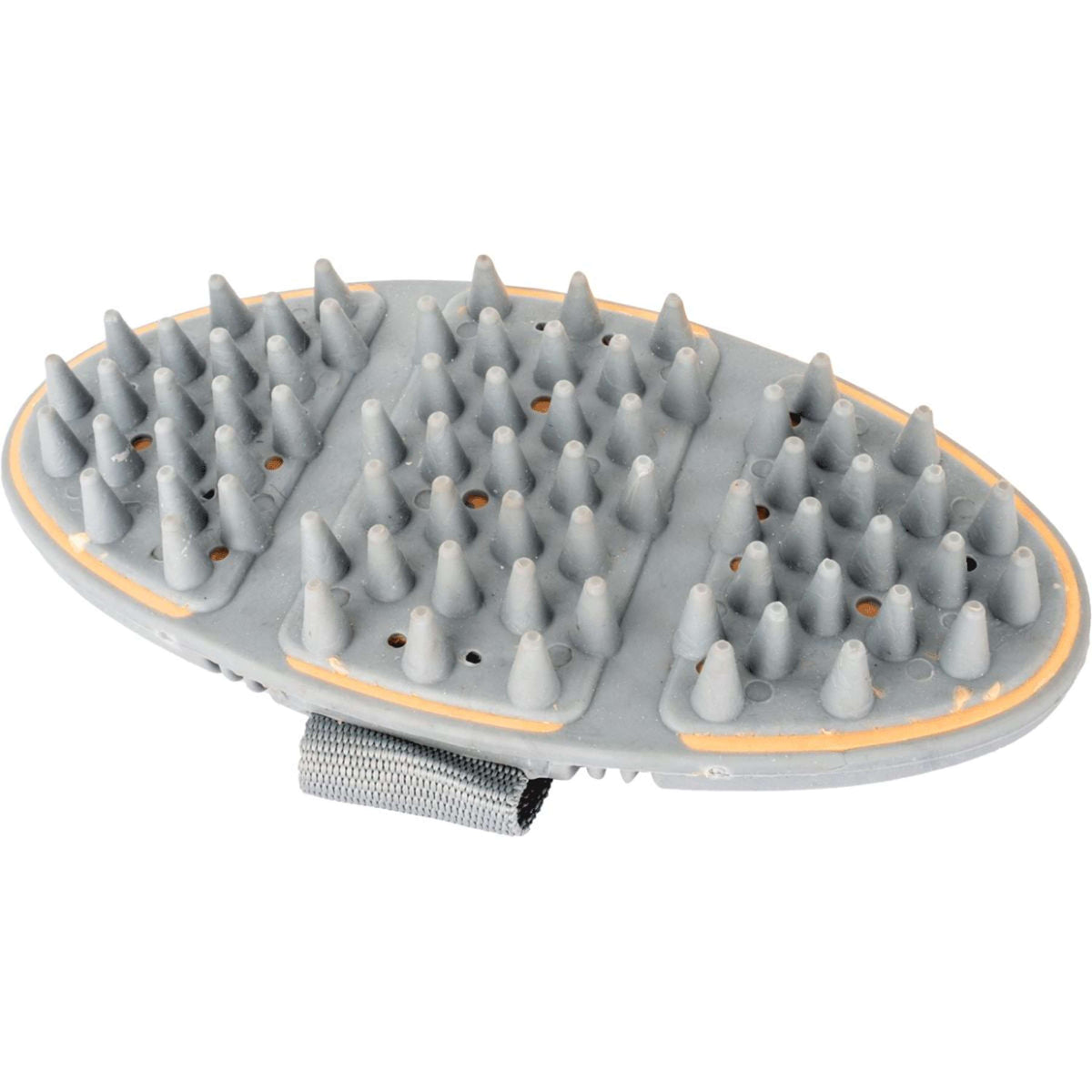 Waldhausen Brosse de Massage Flex Peach/Chrome Grey