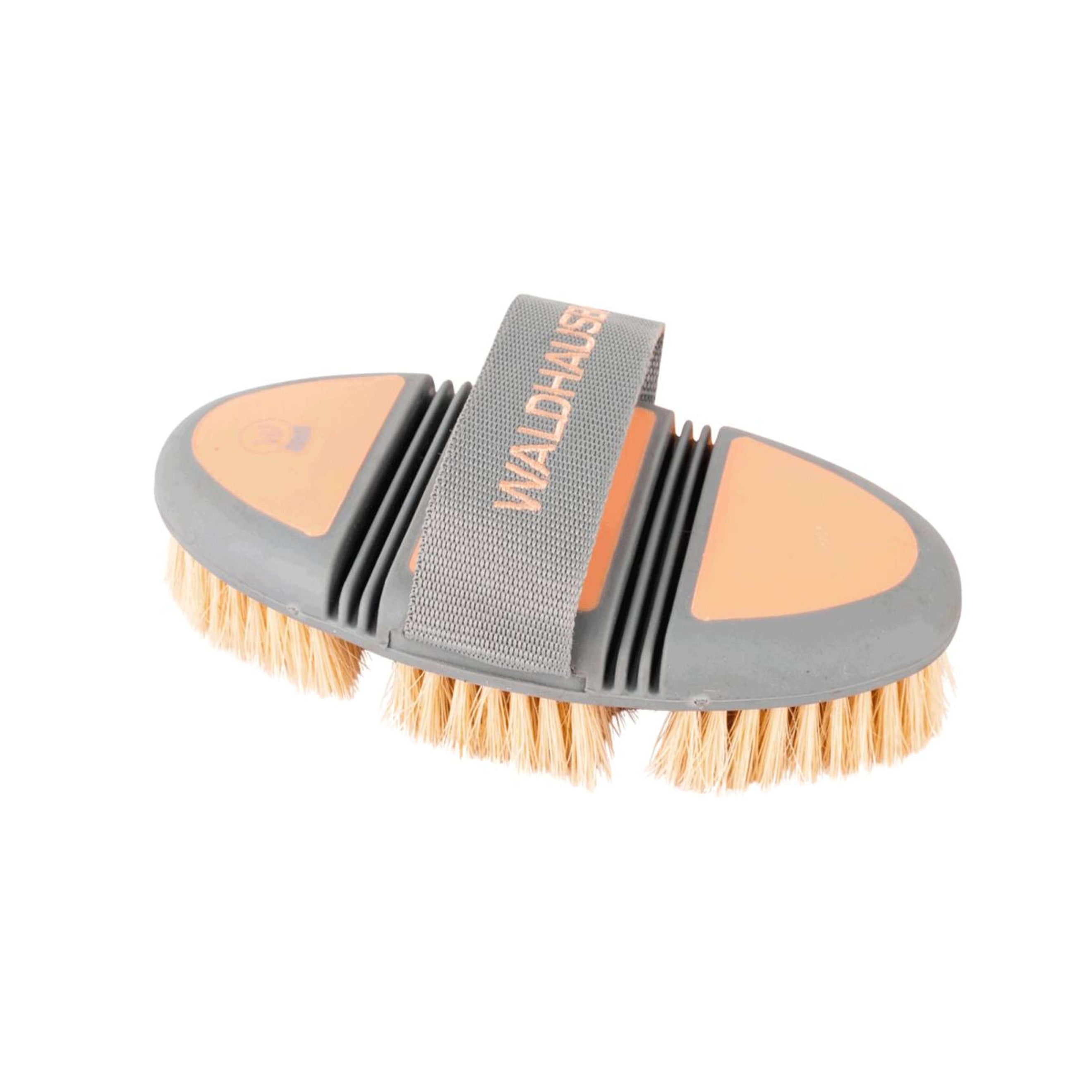 Waldhausen Brosse de Toilettage Flex Peach/Chrome Grey Waldhausen Brosse de Toilettage Flex Peach/Chrome Grey