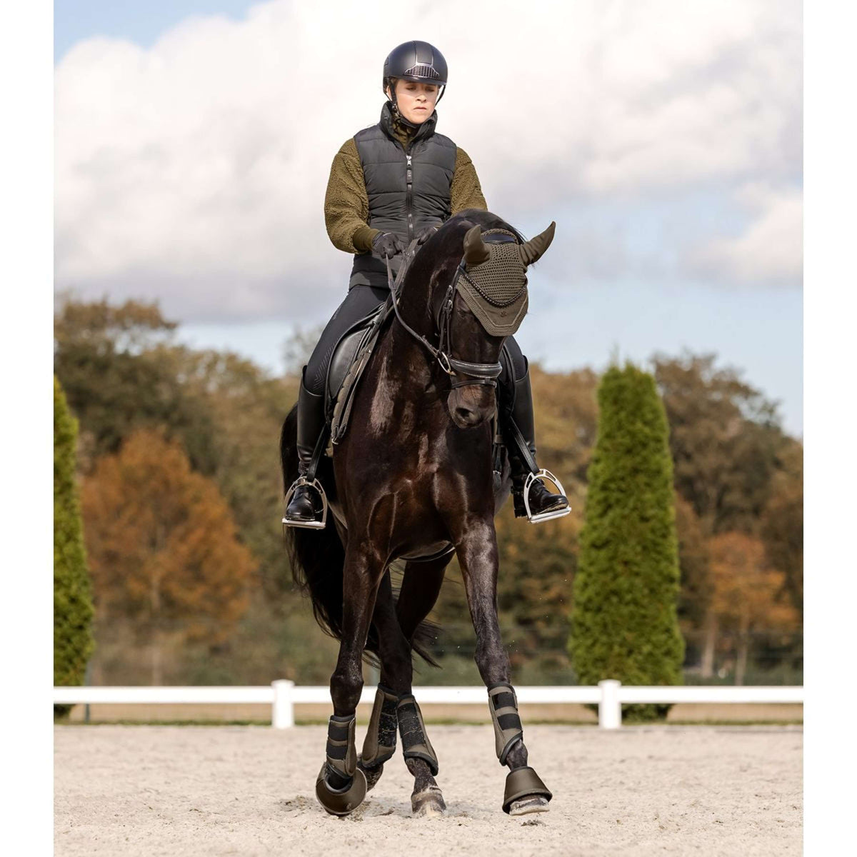 Waldhausen Guêtres Comfort Fit Vert/Marron