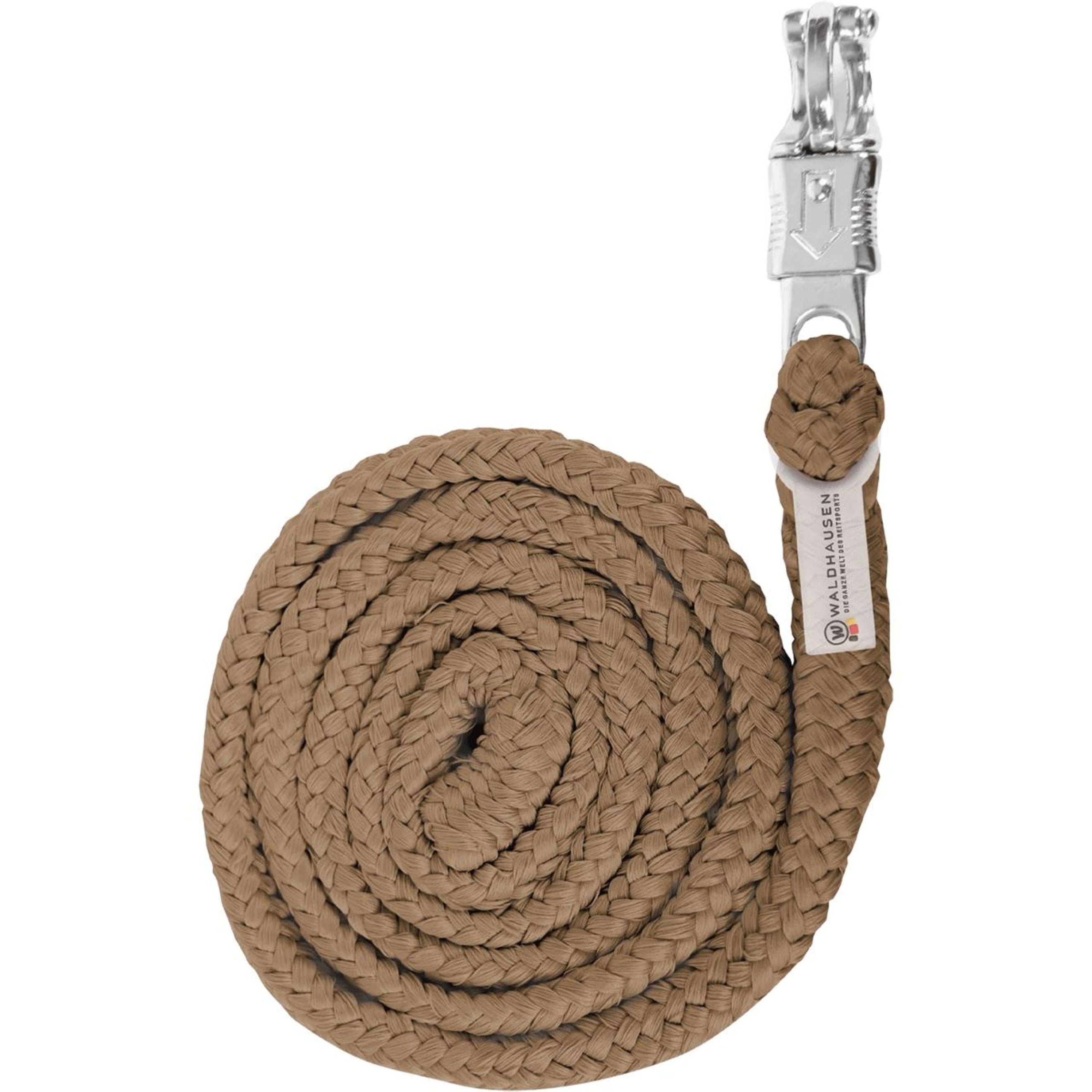 Waldhausen Lead Rope Economic avec Crochet Panique Cappuccino