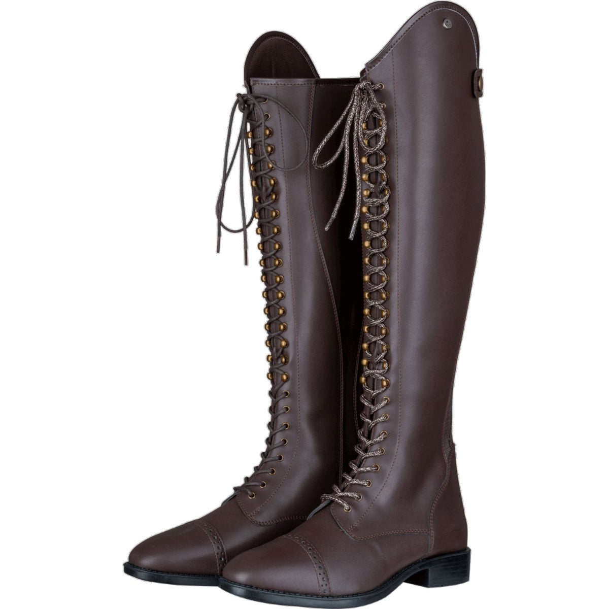 ELT Bottes d'Équitation Portland Polo Marron