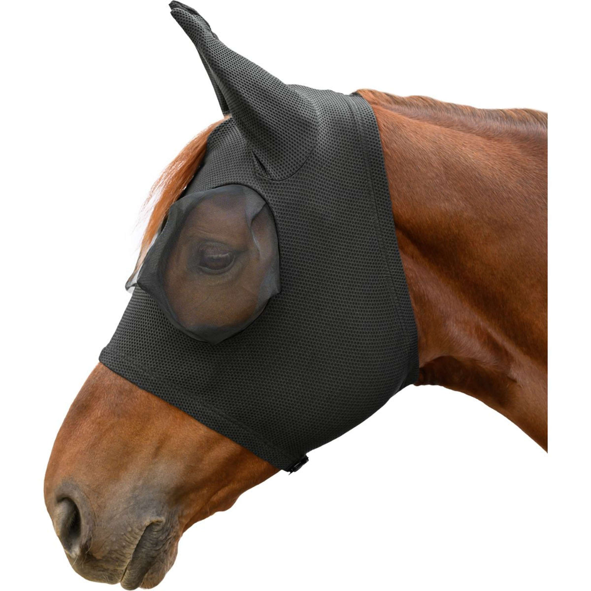 Waldhausen Masque Anti-Mouches Puck Breath Noir