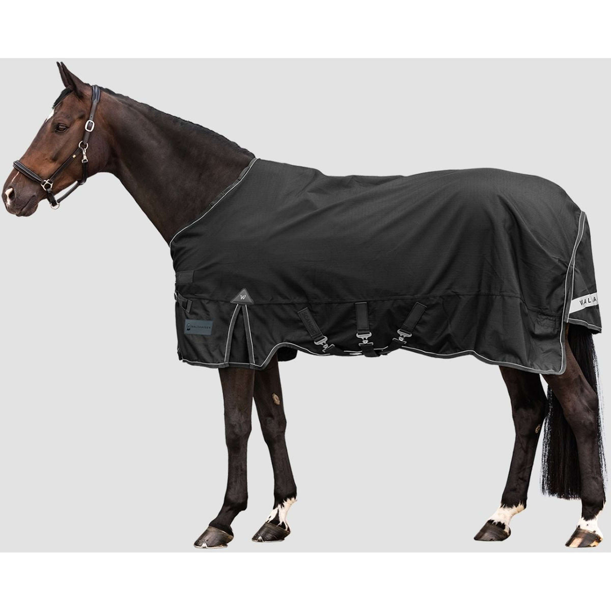Waldhausen Couverture d'Extérieur Scandic Multi-Layer 100/250g Noir