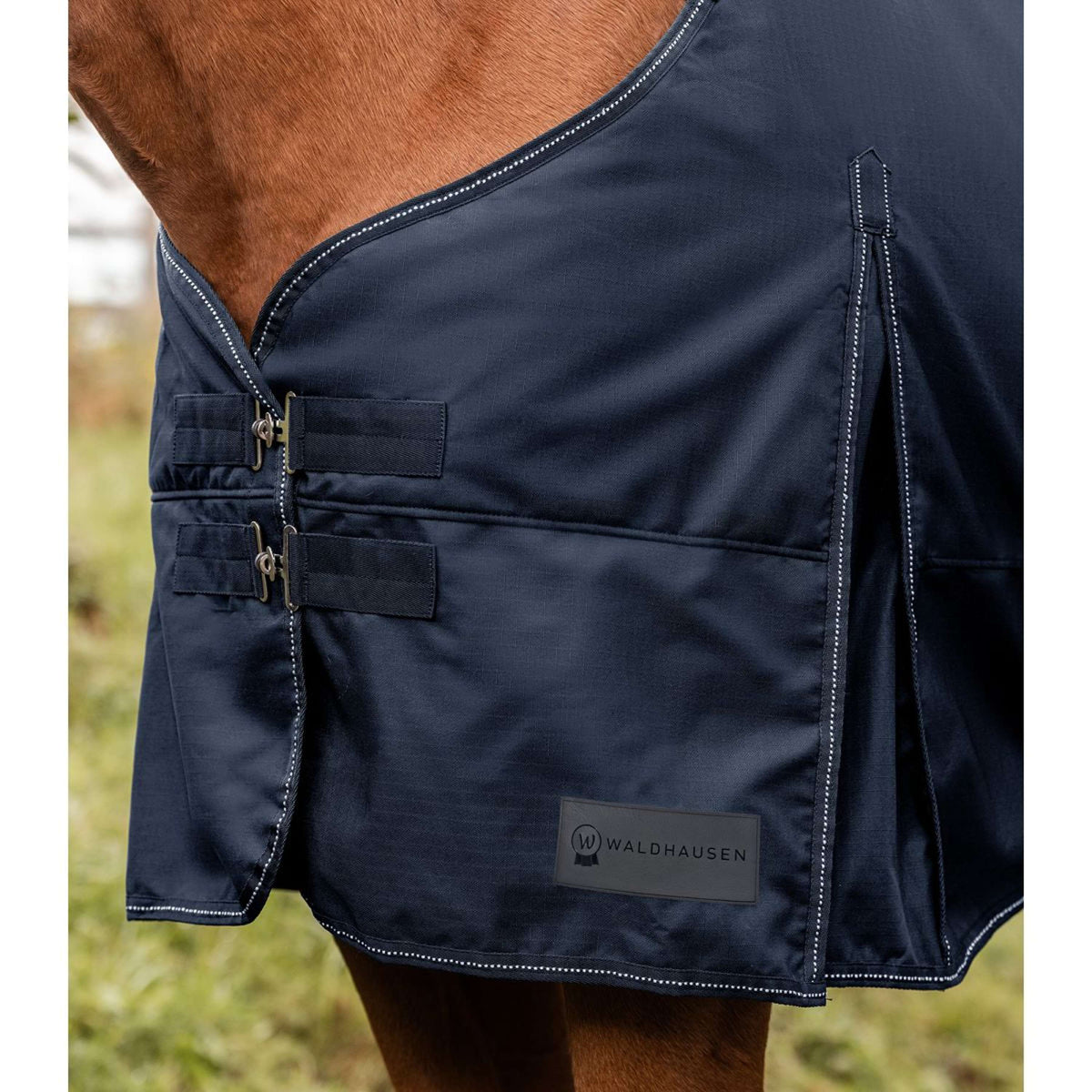 Waldhausen Couverture d'Extérieur Nordic Fleece Bleu Nuit