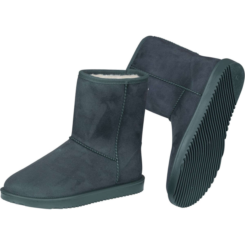 ELT Bottes Velours Olive foncé