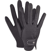 ELT Gants d'Équitation All-Rounder Hiver Noir/Argent