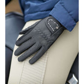 ELT Gants d'Équitation All-Rounder Hiver Noir/Argent