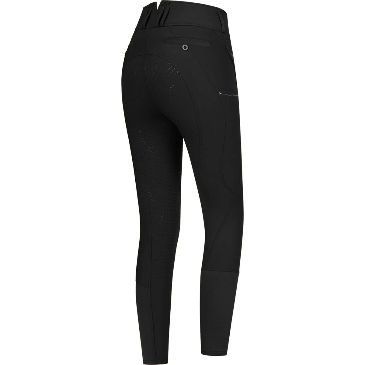 ELT Pantalon d'Équitation Mathilda Glam Taille Haute Noir