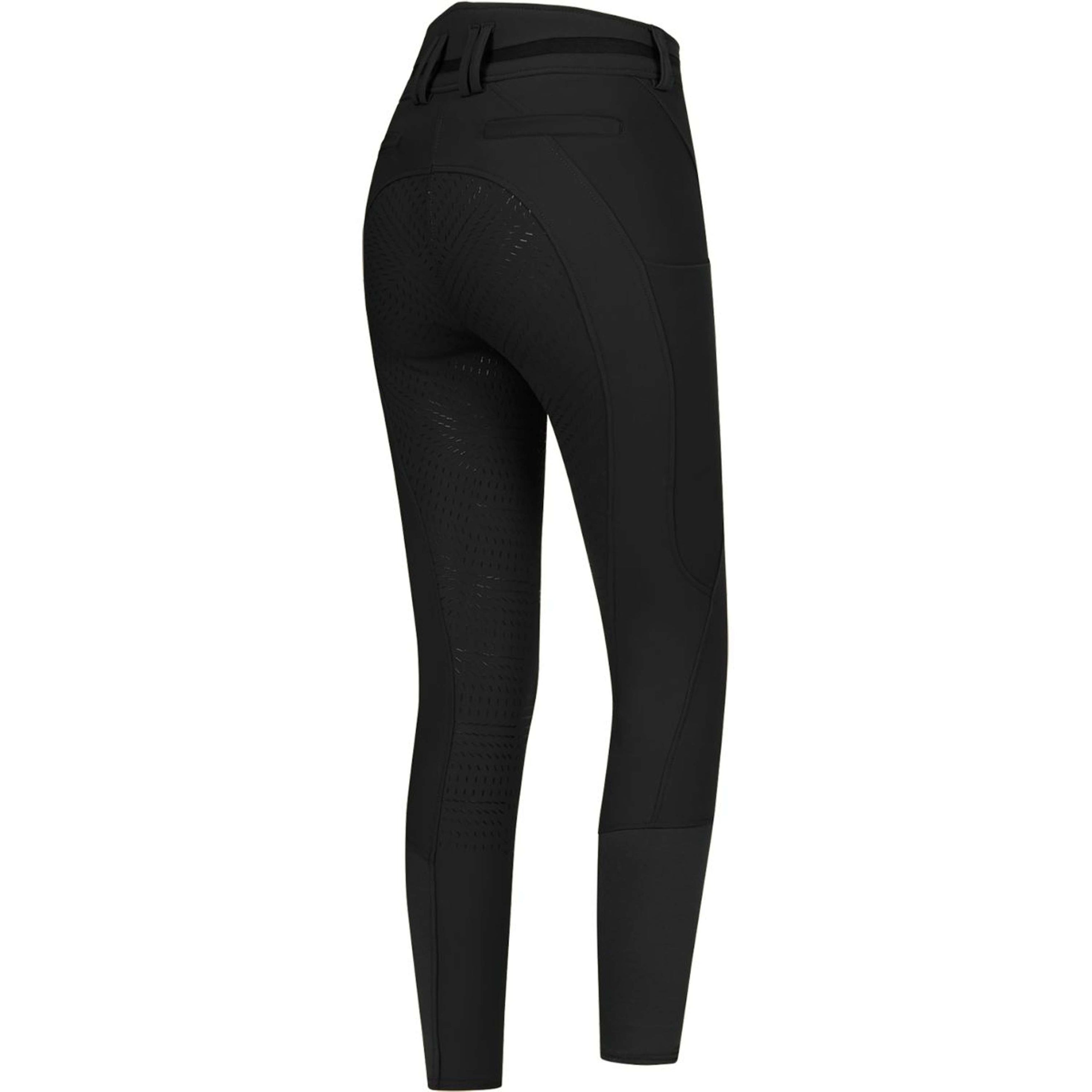 ELT Pantalon d'Équitation Maja Glam Curved Taille Haute Noir ELT Pantalon d'Équitation Maja Glam Curved Taille Haute Noir